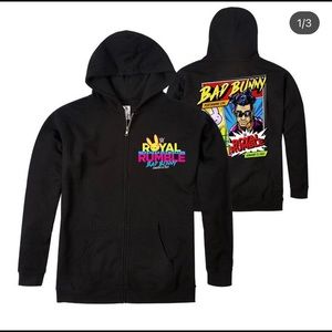 Bad Bunny official WWE royal rumble sweater